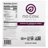 No Cow, Протеиновый батончик, пончик в шоколаде, 12 батончиков по 60 г (2,12 унции)