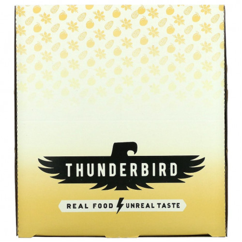 Thunderbird, Superfood Bar, абрикос, миндаль и ваниль, 12 батончиков, 48 г (1,7 унции)