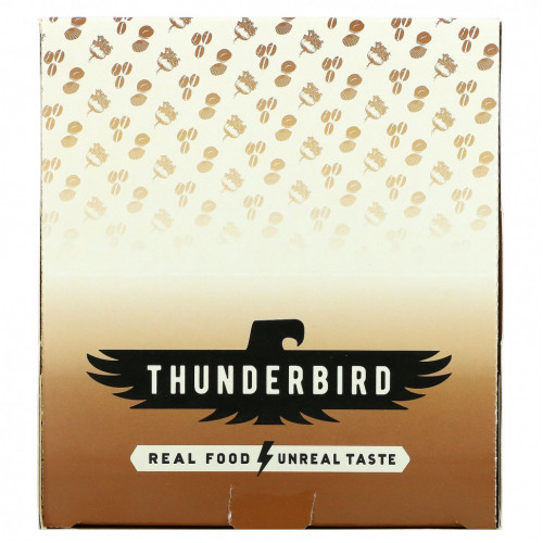 Thunderbird, Superfood Bar, ореховый кофе и мака, 12 батончиков по 48 г (1,7 унции)