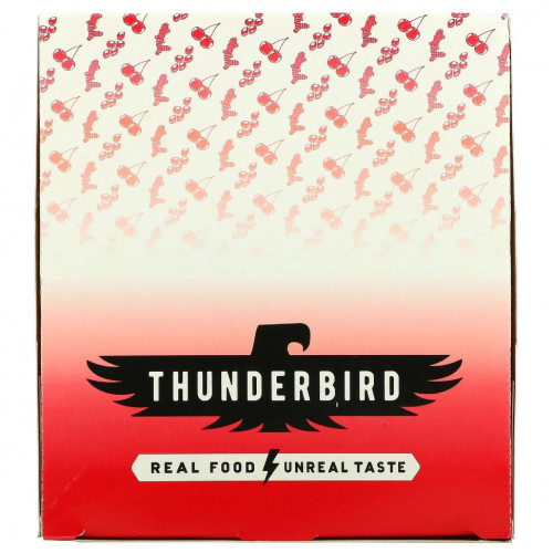 Thunderbird, Superfood Bar, вишня, конопля и куркума, 12 батончиков, 48 г (1,7 унции)