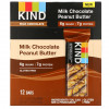 KIND Bars, Milk Chocolate, арахисовая паста, 12 батончиков по 40 г (1,4 унции)