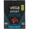 Vega, Sport Protein, протеин, шоколадный вкус, 12 пакетиков, 44 г (1,6 унции) каждый