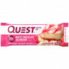 Quest Nutrition, Белковый батончик Quest, белый шоколад с малиной, 12 батончиков, 2,12 унц. (60 г) каждый