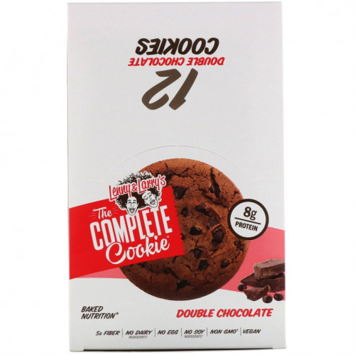 Lenny & Larry's, The COMPLETE Cookie, двойной шоколад, 12 печений, 57 г (2 унции)