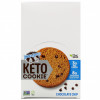 Lenny & Larry's, KETO COOKIE, печенье для кетодиеты, с кусочками шоколада, 12 шт. по 45 г (1,6 унции)