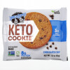 Lenny & Larry's, KETO COOKIE, печенье для кетодиеты, с кусочками шоколада, 12 шт. по 45 г (1,6 унции)