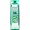 Garnier, Fructis, Pure Clean, укрепляющий шампунь с алоэ, 370 мл