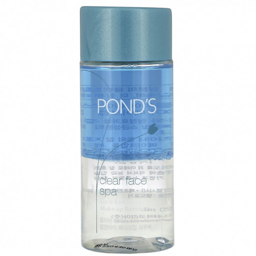 Pond's, Clear Face Spa, средство для снятия макияжа с губ и глаз, 120 мл