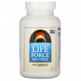 Source Naturals, Мультивитамины Life Force, 120 капсул