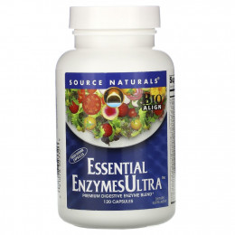 Source Naturals, Essential EnzymesUltra, 120 капсул