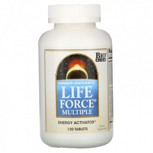 Source Naturals, Life Force Multiple, 120 таблеток