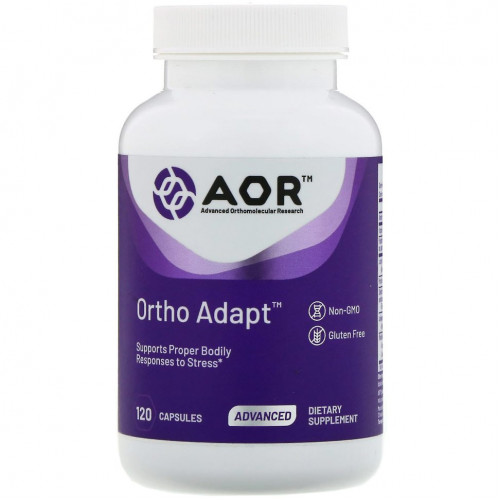 Advanced Orthomolecular Research AOR, Ortho Adapt, 120 капсул