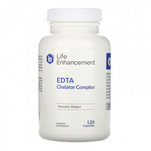 Life Enhancement, Chelator Complex, комплекс с ЭДТК, 120 капсул