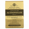 Solgar, Advanced Acidophilus Plus, 120 растительных капсул