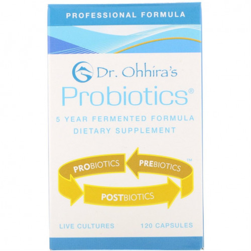 Dr. Ohhira's, Professional Formula Probiotics, 120 капсул