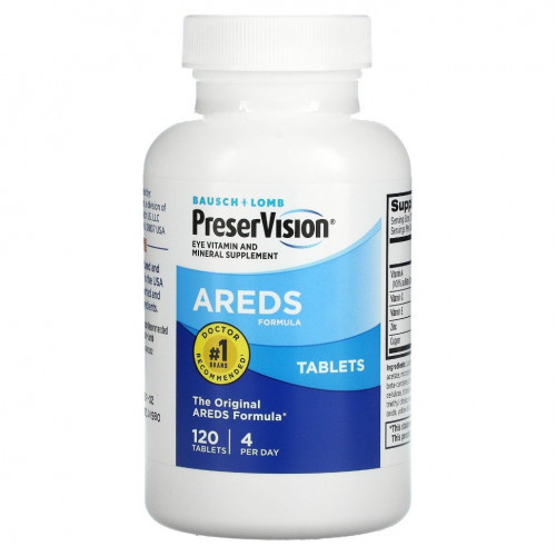 PreserVision, AREDS, 120 таблеток