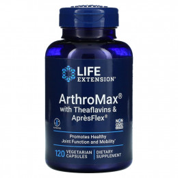 Life Extension, ArthroMax, ApresFlex и теафлавины, 120 вегетарианских капсул