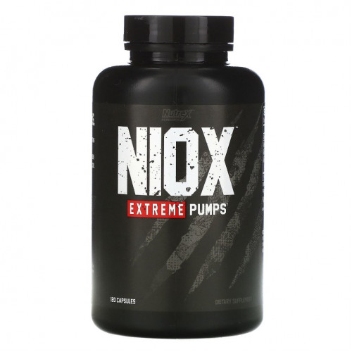 Nutrex Research, Niox, Extreme Pumps, 120 капсул