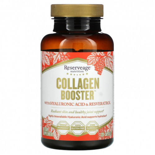 ReserveAge Nutrition, Collagen Booster, 120 капсул