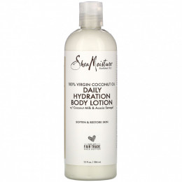 SheaMoisture, 100 % Virgin Coconut Oil, Daily Hydration Body Lotion, 13 fl oz (384 ml)