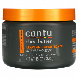 Cantu, Men's Collection, несмываемый кондиционер с маслом ши, 370 г (13 унций)