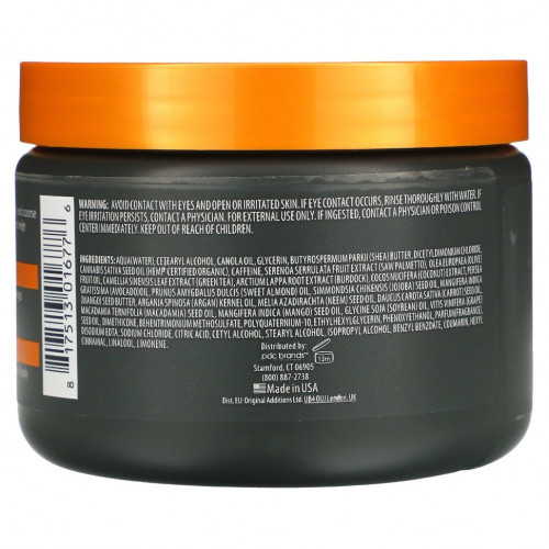 Cantu, Men's Collection, несмываемый кондиционер с маслом ши, 370 г (13 унций)