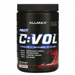 ALLMAX Nutrition, CVOL, Post, вкус малины и киви, 375 г (13,2 унции)