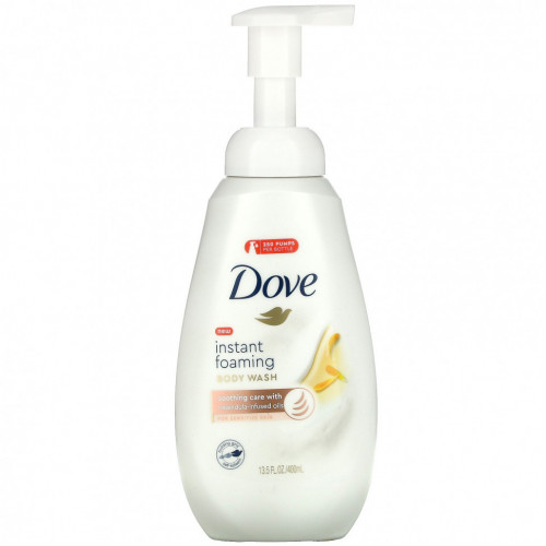 Dove, Мгновенная пенка для душа, 400 мл (13,5 жидк. Унции)