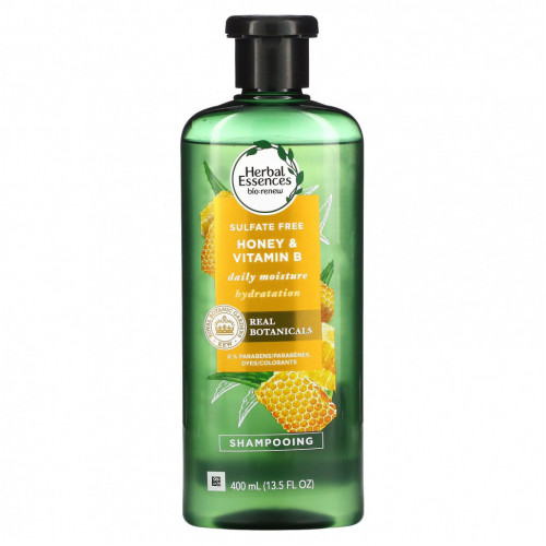 Herbal Essences, Bio: Renew, шампунь, увлажнение, мед и витамин B, 400 мл (13,5 жидк. Унции)