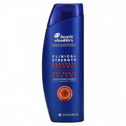 Head & Shoulders, Clinical Strength, шампунь от перхоти, средство для сухой кожи головы, 400 мл (13,5 жидк. Унции)