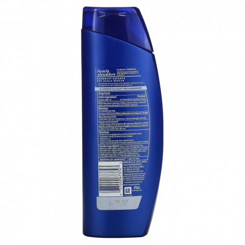 Head & Shoulders, Clinical Strength, шампунь от перхоти, средство для сухой кожи головы, 400 мл (13,5 жидк. Унции)