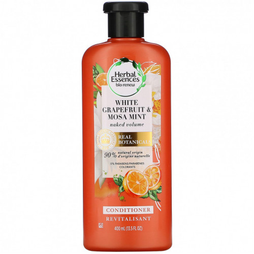 Herbal Essences, Naked Volume Conditioner, белый грейпфрут и мята, 400 мл (13,5 жидк. Унции)