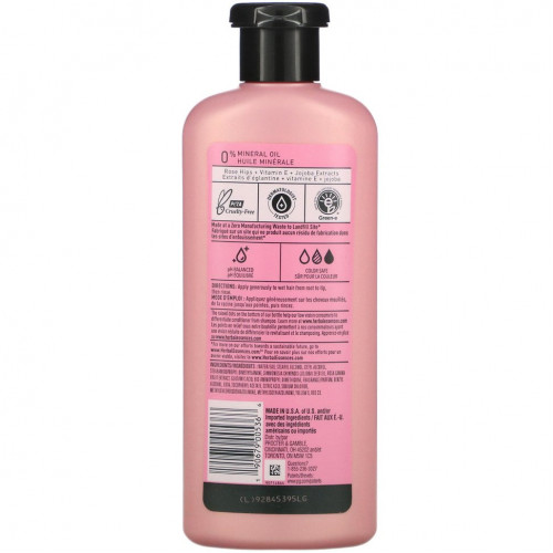 Herbal Essences, Smooth, кондиционер, шиповник, 13,5 жидких унций (400 мл)