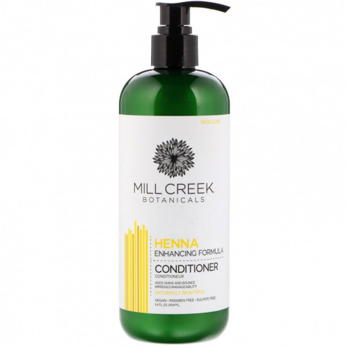 Mill Creek Botanicals, Кондиционер с хной, улучшающая формула, 414 мл (14 жидк. Унций)