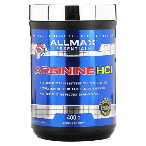 ALLMAX Nutrition, аргинин гидрохлорид, 400 г (14 унций)