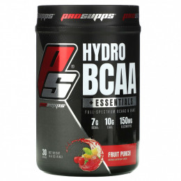 ProSupps, Hydro BCAA +Essentials, добавка с электролитами и аминокислотами, фруктовый пунш, 414 г (14,6 фунтов)