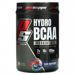 ProSupps, Hydro BCAA +Essentials, добавка с электролитами и аминокислотами, голубая малина, 414 г (14,6 унции)