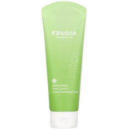 Frudia, Green Grape, Pore Control Scrub Cleansing Foam, 145 ml