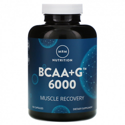 MRM, Nutrition, BCAA и G 6000, 150 капсул