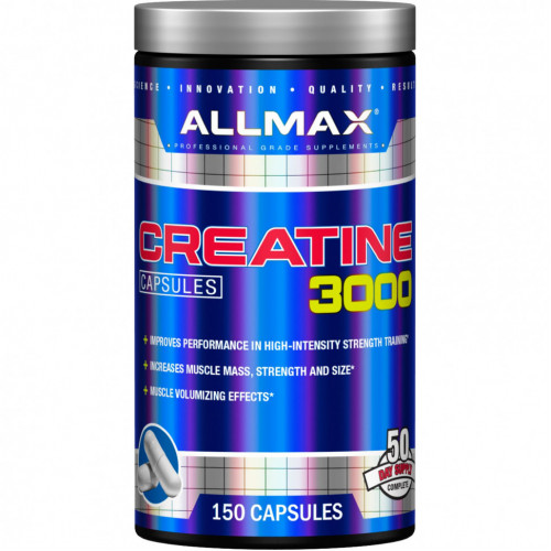 ALLMAX Nutrition, Креатин 3000, 3000 мг, 150 капсул