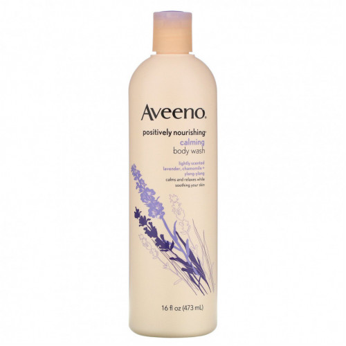 Aveeno, Active Naturals, Positively Nourishing, Calming Body Wash, 16 fl. oz. (473 ml)