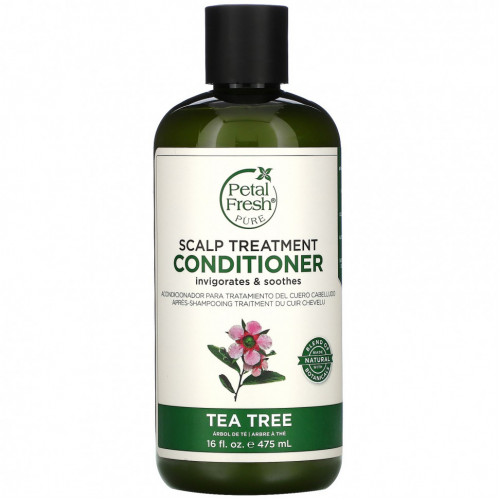 Petal Fresh, Pure, Conditioner, Scalp Treatment, Tea Tree, 16 fl oz (475 ml)