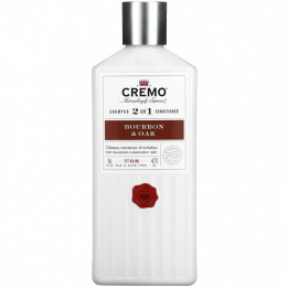 Cremo, 2 In 1 Shampoo & Conditioner, No. 8, Bourbon & Oak, 16 fl oz (473 ml)