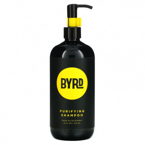 Byrd Hairdo Products, Очищающий шампунь, для всех типов волос, с соленым кокосом, 473 мл (16 жидк. Унций)