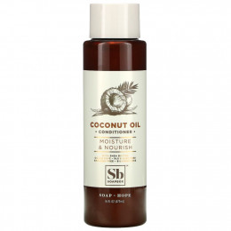 Soapbox, Moisture & Nourish Conditioner, Coconut Oil, 16 fl oz (473 ml)