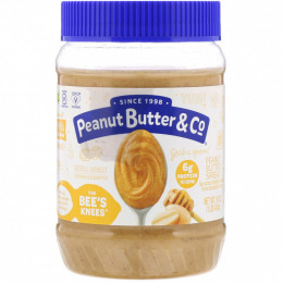 Peanut Butter & Co., Арахисовая паста, пчелиные колени, 454 г (16 унций)