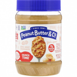 Peanut Butter & Co., Crunch Time, спред из арахисового масла, 16 унц. (454 г)