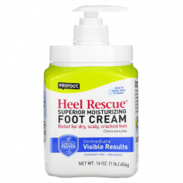 Profoot, Heel Rescue, превосходный увлажняющий крем для ног, без отдушек, 454 г (16 унций)