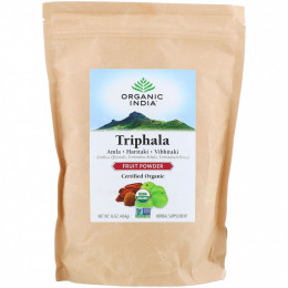 Organic India, Triphala, фруктовый порошок, 454 г (16 унций)