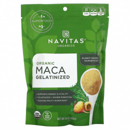 Navitas Organics, Органическая мака, желатинизированная, 454 г (16 унций)